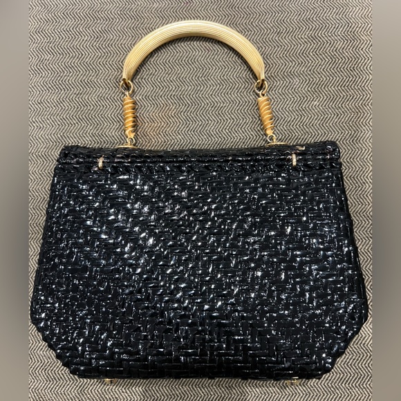 Vintage 1990s Fendi fusilli woven handbag - Picture 2 of 5